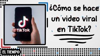 ¿Cómo crear un video viral en TikTok? | El Tiempo