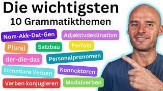 Das ultimative Video für alle Deutschlerner I Die Basis der deutschen Sprache