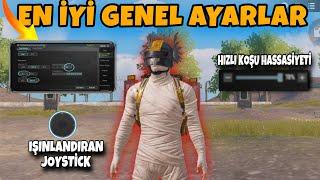 EN İYİ GENEL AYARLAR | IŞIK HIZI JOYSTİCK | HIZLI OYNAMA VE REFLEX ATMA GARANTİLİ ️PubgMobile