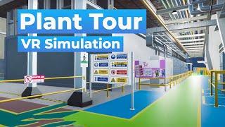 Building Materials Plant Operations in Virtual Reality, AR VR MR Simulations