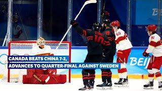 Canada   P.R China - Men's Ice Hockey  Highlights | Beijing 2022