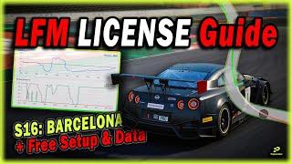 LFM License S16 - MASTERING Barcelona - Free Setup & Data - Assetto Corsa Competizione