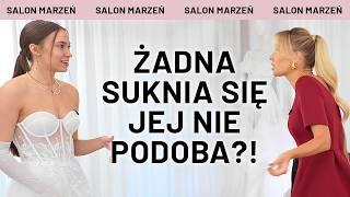 Druhny mają dość jej narzekania! Czy naprawdę żadna suknia się jej nie podoba? | Izabela Janachowska