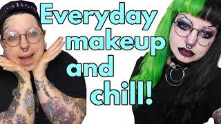 Everyday Alternative Makeup GRWM // Emily Boo