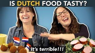 DUTCH CUISINE!? ...what do foreigners think about DUTCH FOOD?