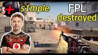 ropz & s1mple destroy FPL - Stream Highlights -   CSGO
