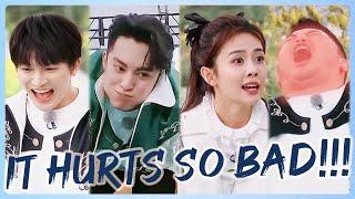 How will Bai Lu and Dylan Wang react when it hurts so much? They can't stop screaming!