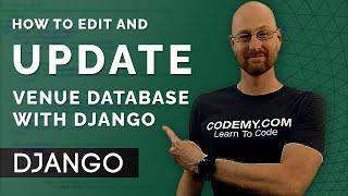 Update and Edit Venues - Django Wednesdays #10
