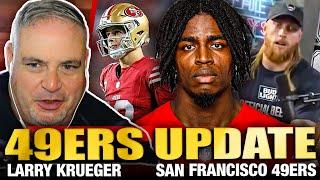 George Kittle is AMAZED  By 49ers UDFA Isaiah Neyor, Brock Purdy Insight, Super Bowl Goals + More!