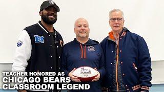 Buffalo Grove High School Teacher Honored As Chicago Bears Classroom Legend