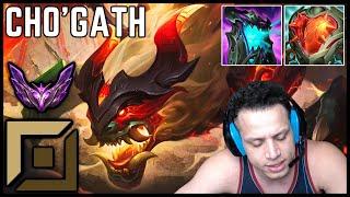  Tyler1 WE ARE FINALLY CLIMBING | Cho'Gath Top Full Gameplay | Season 14 ᴴᴰ