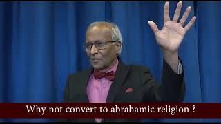 Why not convert to abrahamic religion ? | Jay Lakhani | Hindu Academy