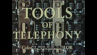 "TOOLS OF TELEPHONY" 1956 WESTERN ELECTRIC TELEPHONE SYSTEM PROMO FILM   BELL SYSTEM 98694