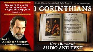 46 I Book of 1 Corinthians | Read by Alexander Scourby | AUDIO & TEXT | FREE on YouTube  GOD IS LOVE