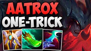 CHALLENGER AATROX ONE-TRICK CARRIES HIS TEAM! | CHALLENGER AATROX TOP GAMEPLAY | Patch 14.1 S14
