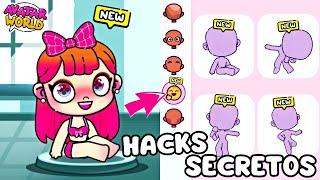 NOVOS HACKS E BUGS SECRETOS DO AVATAR WORLD!!