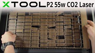 xTool P2 55w CO2 laser - Introduction and project results