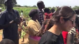 Innovation: Africa Bukaduka Village solar-powered water system is turned on for the first time