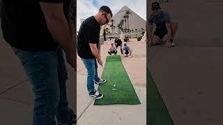 Can DAD make the $100 putt?