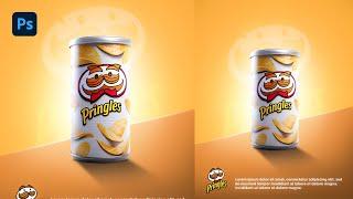 Design a Stunning Pringles Poster in 7 Minutes