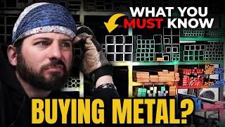 What You Need To Know Before Buying Metal For Welding