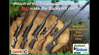 Which Gamo Gen3i Rifle did Not make the Backyard cut? – EP46