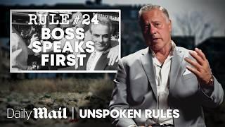 Former Hitman Explains the Secret Code of the Mafia | Unspoken Rules | The Daily Mail