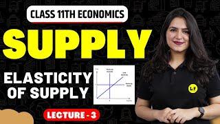 Supply Class 11 Economics | Elasticity of Supply in Detail | Measurement of Elasticity of Supply