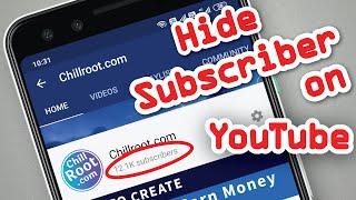 How To Hide Subscriber on YouTube Channel