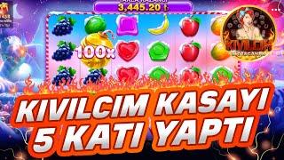 SWEET BONANZA   KIVILCIM KASAYI 5 KATI YAPTI