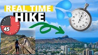 How is the ACTUAL Diamond Head Hike | Real-Time HIKE | OAHU