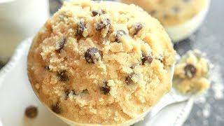 Edible Cookie Dough Recipe |  KETO, LOW CARB, NO SUGAR ADDED & Made in 5 MINUTES!