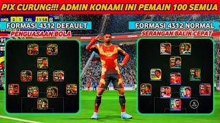 KETEMU ADMIN KONAMI PAKAI PEMAIN CURANG SEMUA GAK NGOTAK