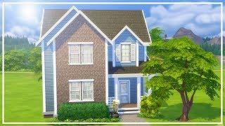 8 SIM STARTER HOME CHALLENGE // The Sims 4: Speed Build