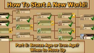 Forge of Empires: How To Start A New World - Part 6: Stay in Bronze Age or move up to Iron Age?