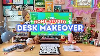 Dream Art Studio Makeover  Cozy & Creative Desk Setup