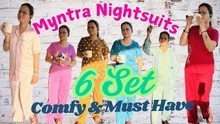 Must have these Night suits || Tried Summer nightsuits from Myntra Rs.436 || Pure Cotton Fabric