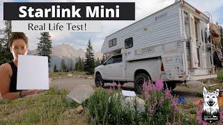 Starlink Mini | Real Life Test | First Week of Use | #rvlife #truckcamper