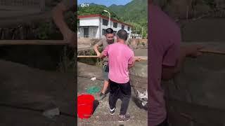 Giant Catch at the Dam - Watch This Massive Net Haul!