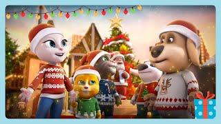 Santa Claus is Coming! | Talking Tom & Friends | Season 5 | Christmas Cartoon | WildBrain Zoo