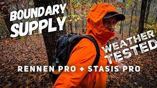 NEW BOUNDARY SUPPLY RENNEN Pro & STASIS Pro // Extreme Weather TESTED & Reviewed ️