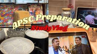 Studying for APSC 2025 | Study vlog | APSC preparation | Study bae