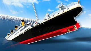 Tsunami Survival on the TITANIC? - Stormworks Multiplayer Gameplay