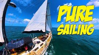 SLOW TV SAILING ️ 1 Hour Pure Sailing The Bahamas