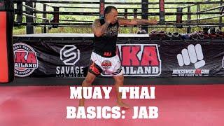 Muay Thai Basics: Jab - AKA Techniques