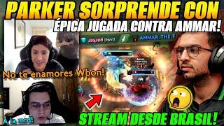 Parker épica jugada contra Ammar!junto a Matthew en stream