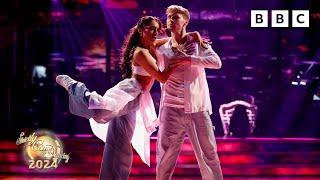 Jamie Borthwick and Michelle Tsiakkas Rumba to Ain't No Sunshine by Bill Withers  BBC Strictly 2024