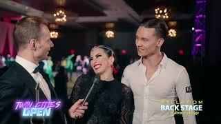 Twin Cities Open 2023. Interview Alexey and Kseniia Grinev about competing in 4 styles of dance!