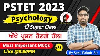 PSTET 2023 | Psychology | CDP Day 01 | Most Important Questions | Skylite Academy