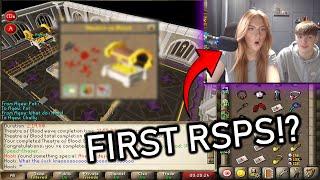 My Little Sister Plays A RSPS For The First Time... ( INSANE VIDEO ) Forgotten RSPS